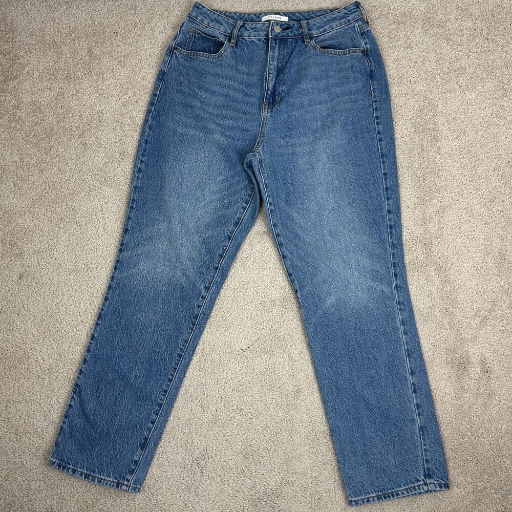 PacSun Mom Jean Womens Size 29 Blue Medium Wash Jeans High Rise Cotton Ladies